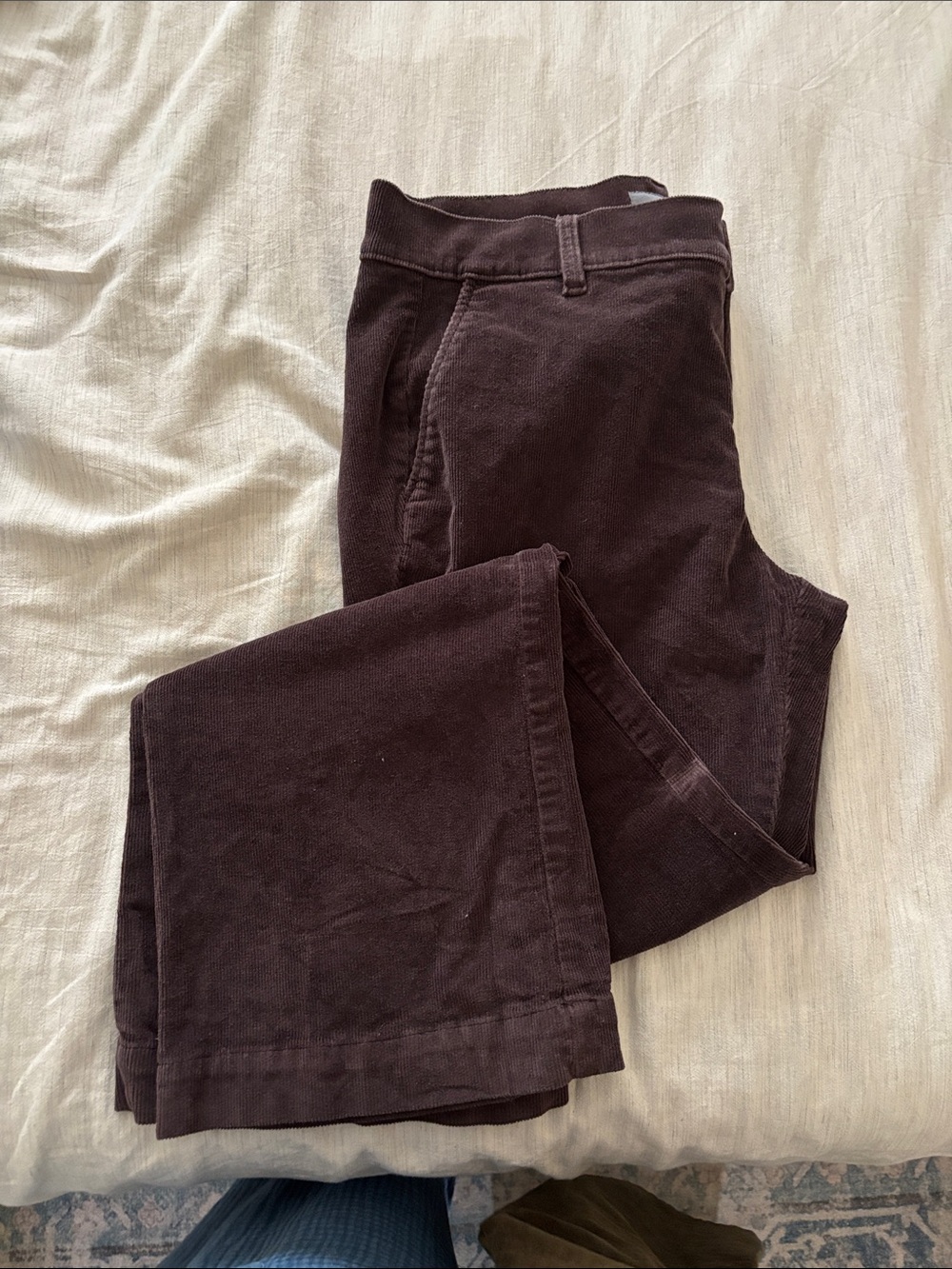 Men's Brown Corduroy Pants - Classic Casual Style